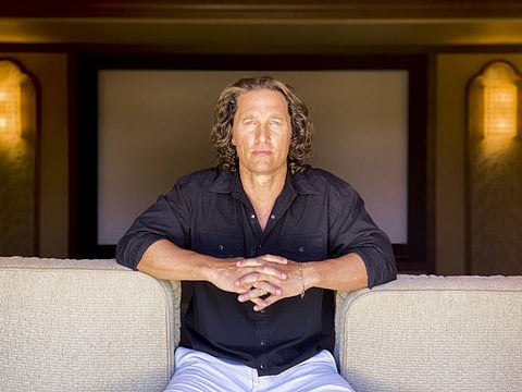 Matthew McConaughey photographed remotely, September 14, 2020. McConaughey, who turns 51 on November 4, enjoys spinning some of these personal yarns, not necessarily because they sound cool but because he believes they reveal certain universal and teachable truths in his new autobiography “Greenlights,” which publishes on Tuesday, October 20.