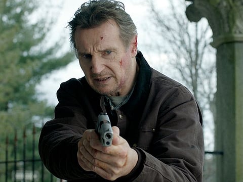 Liam Neeson stars as “Tom Carter” in director Mark Williams’ Honest Thief.