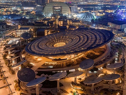 Climate and Biodiversity Week will feature speakers Christiana Figueres, Damilola Ogunbiyi, Jake Norton and Sir Tim Smit. Above: Terra - The Sustainability Pavilion