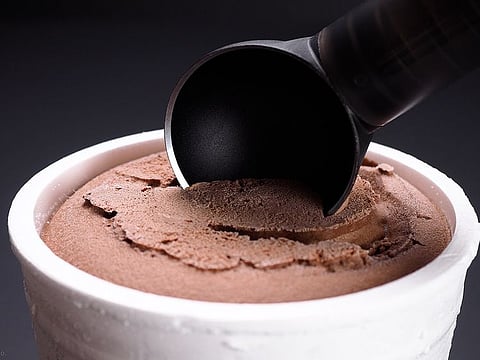 The Scoop THAT! merchandise stocked by Flip19, which relies on body or room temperature to do its work.