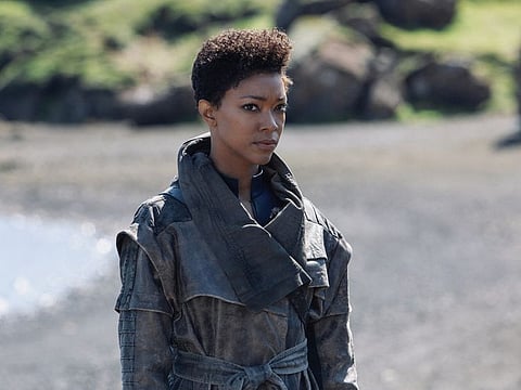 Sonequa Martin-Green as Burnham of the CBS All Access series 'Star Trek: Discovery'.
