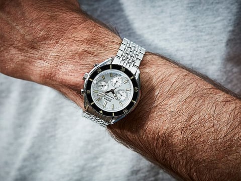 The Doxa Sub 200 C-Graph is depth-rated to 200 metres