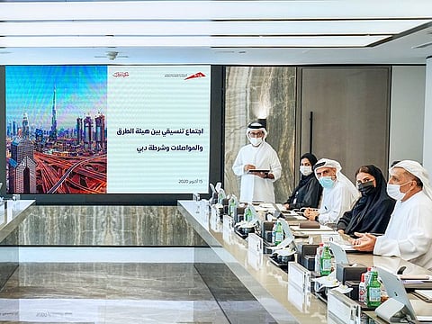 RTA held a coordinative meeting with Dubai Police to discuss several initiatives