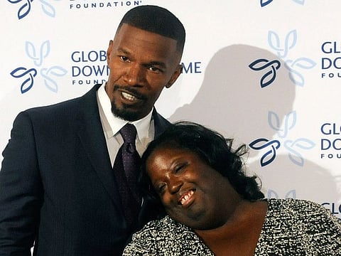 Jamie Foxx and sister DeOndra Dixon.
