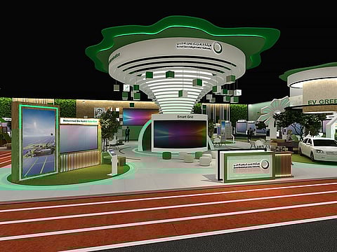 The Wetex pavilion at the last edition of the show in Dubai.