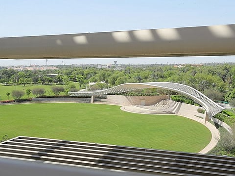 A new jogging track has been opened at the Umm Al Emarat Park in Abu Dhabi.