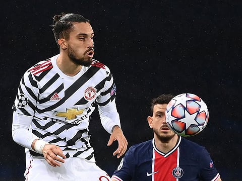 Manchester United's Alex Telles