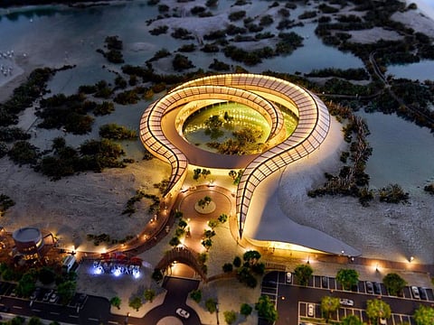 An artist's impression of the greenery development project.