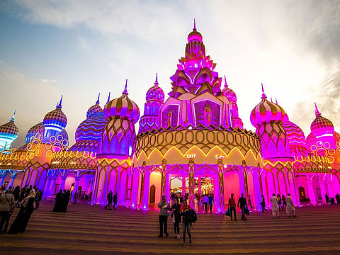 The Gate of the World in Global Village