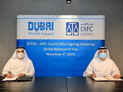 The will services agreement signed between DIFC and Dubai Tourism will assist retirees in securing their assets in the UAE.