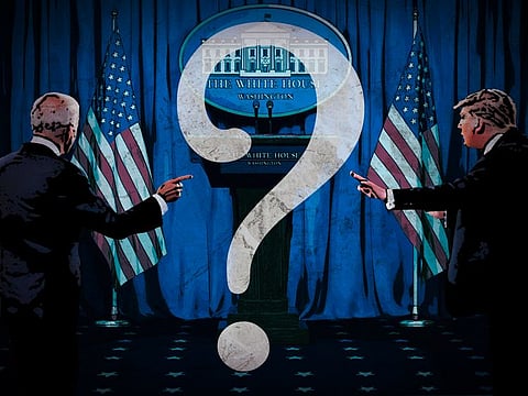 With many crucial US states still counting the ballot, the race to the White House is still wide open