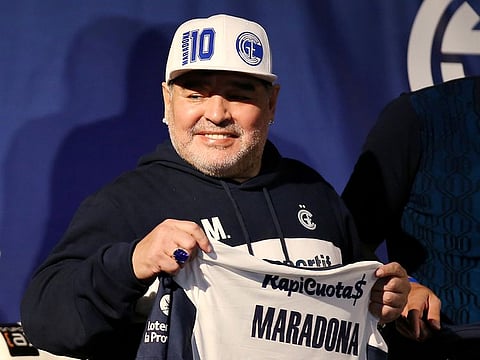 Head of the Saudi General Authority for Entertainment Turki Al Sheikh has mourned the death of Argentine football legend Diego Maradona.