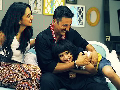 Kiara Advani and Akshay Kumar in the movie.