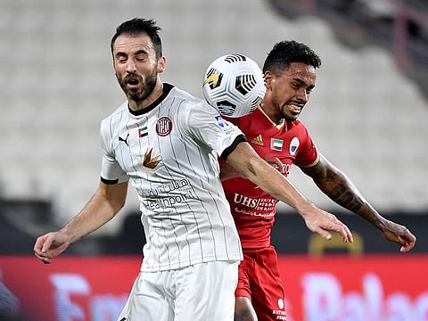 Sharjah defeated Al Jazira 1-0