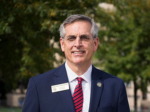 Georgia Secretary of State Brad Raffensperger.