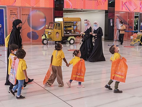Young bookworms at the Sharjah International Book Fair that concluded on November 14. A Dh10 million order for books from SIBF were confirmed at the mega event in this challenging times.