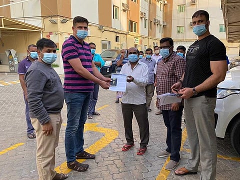 Another group of Indian workers flown back home from Dubai ahead of Diwali.