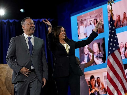 Kamala Harris and husband Doug Emhoff