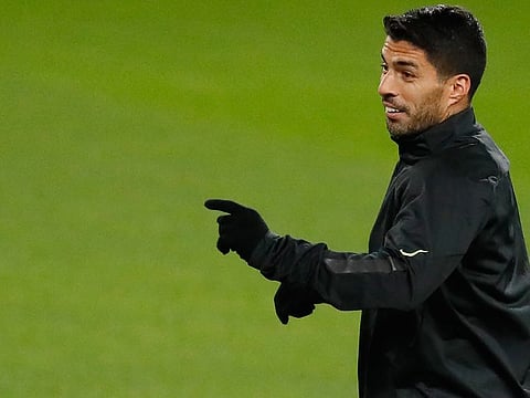 Atletico Madrid's Luis Suarez