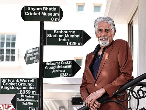 From Shyam Bhatia's fascinating cricket museum, all roads lead to cricket.
