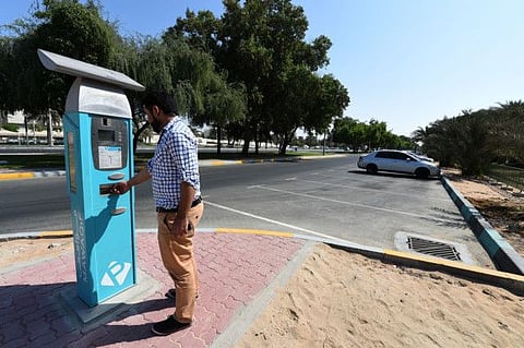 A total of 233 new paid parking spaces have been set up in the capital’s Al Mamoura area.