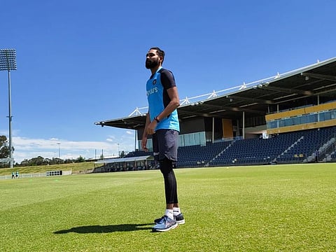 Mohammed Siraj has remained with the India camp in Australia