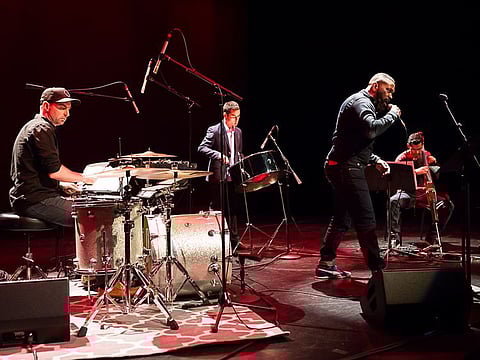 Spoken word and alternative jazz-funk group Miyamoto is Black Enough.