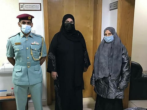 The 68-year-old woman landed up in the UAE by mistake after someone from her country defrauded her, directing her to travel to the UAE, instead of a neighbouring Arab country.