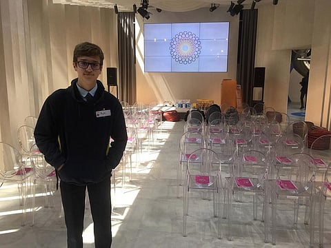 Kyle Roberts, a grade 12 student at GEMS World Academy, Dubai, intends to have a physical model of the mask 3D-printed at his school.