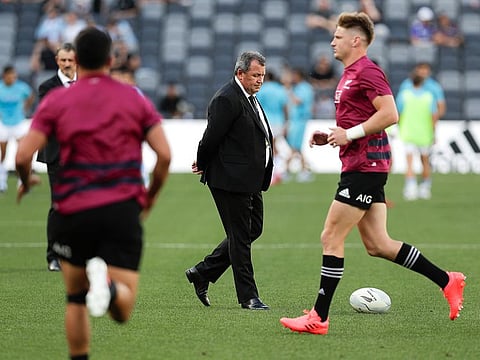 New Zealand All Blacks coach Ian Foster