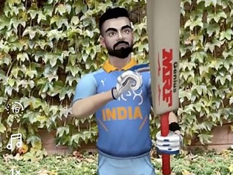 Cricket fans will be able to display their support for team India and Kohli by sharing this effect on their Stories on Facebook and Instagram and via Reels on Instagram.
