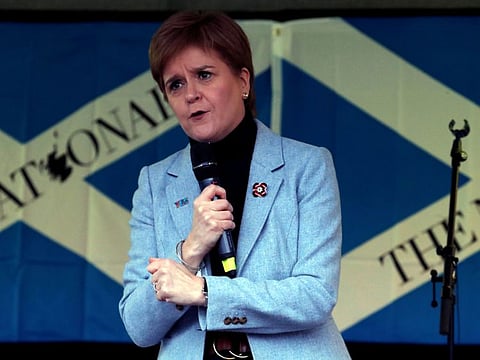 Scotland's First Minister Nicola Sturgeon