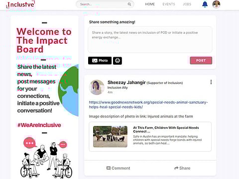 Through its online accessible event listing feature, Inclusive LTD has filtered and published over 400 accessible events beneficial for people of determination.