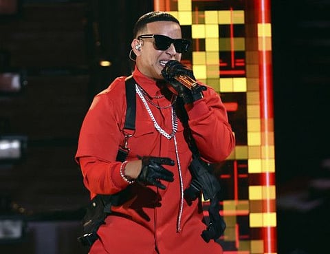 Daddy Yankee performs at the Latin American Music Awards on Thursday, Oct. 17, 2019.