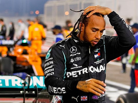 Lewis Hamilton began feeling ill after the Bahrain Grand Prix