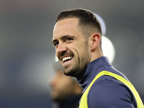 Southampton's Danny Ings during the warm-up before their match Brighton on Monday. He scored off a penalty, referred by VAR, to fetch full points for his team.
