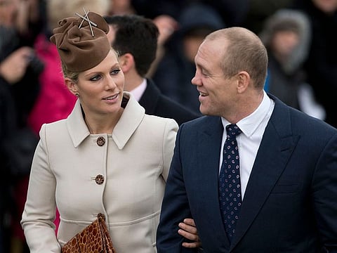 Zara Phillips and her husband Mike Tindall