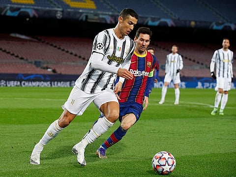 Cristiano Ronaldo got the better of Lionel Messi as Juve won 3-0.
