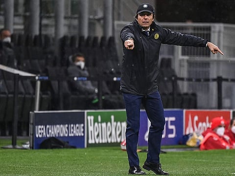 Inter Milan coach Antonio Conte.