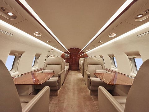 Welcome on board... but at a price. Private jet demand to travel to the UAE is experiencing a sharp increase from holidaymakers.