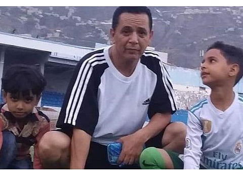 Naser Arraymi, a former player of Al Tali’a club, and his son Imran were killed following an Al Houthi attack on the Al Ahly club stadium.