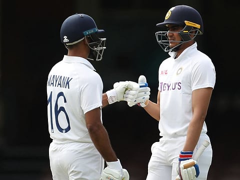 The three-day pink-ball game between Australia A and India ended in a draw.