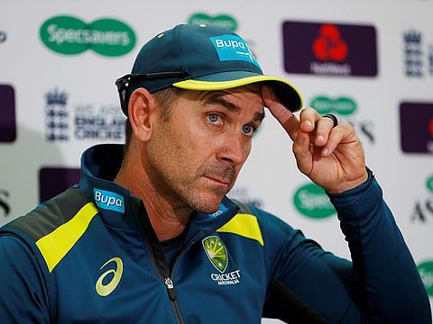 Australia coach Justin Langer