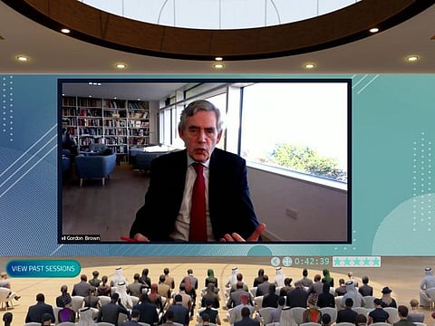 Former UK prime minister Gordon Brown said budgets of $150 billion towards education are set to be lost over the next year and there is a requirement to look at “innovative financing”.