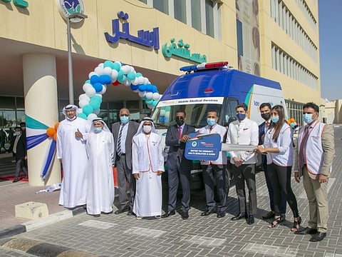Key officials at the launch of Aster Volunteers Mobile Medical Services for Sudan