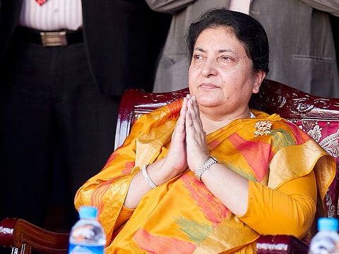 Nepal President Bidya Devi Bhandari