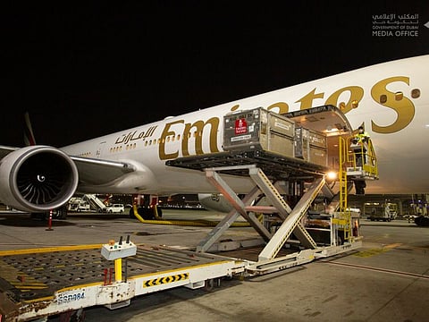First batch of Pfizer COVID-19 vaccine arrives in Dubai.