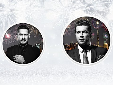 Wael Kfoury and Mouhamad Khairy will wow audiences at the Festival Arena by InterContinental Dubai Festival City on New Year’s Eve