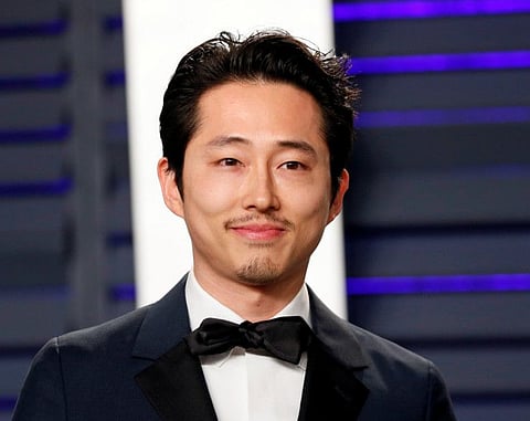 Actor Steven Yeun, one of the lead stars of 'Minari'.