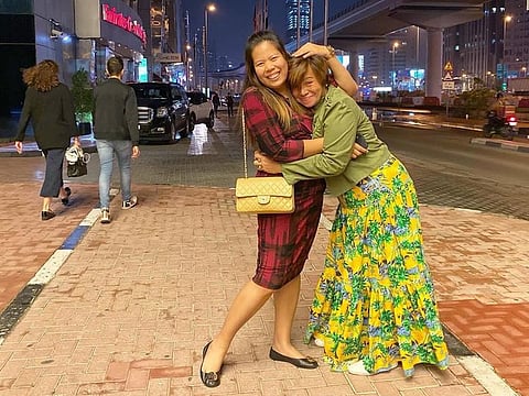 Filipina expat in Dubai Angelynn Villanueva will miss her mother Maria Evelyn Villanueva this New Year. Many residents are unable to meet their loved ones this season due to Covid-19 restrictions as the year comes to a close.